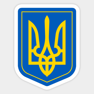 Ukrainian coat of arms Sticker